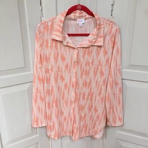 LuLaRoe Button Down Blouse
